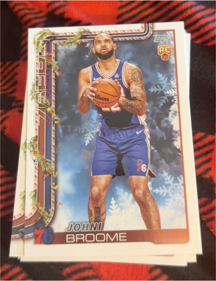 2025-26 Topps Holiday #H195 Johni Broome — front