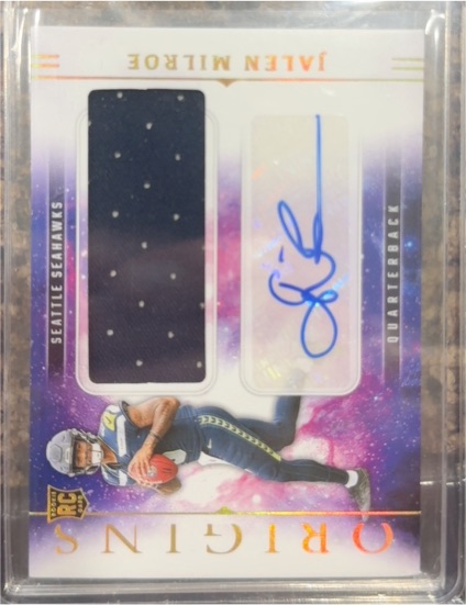 2025 Panini Origins #RJJ-JME Jalen Milroe — front