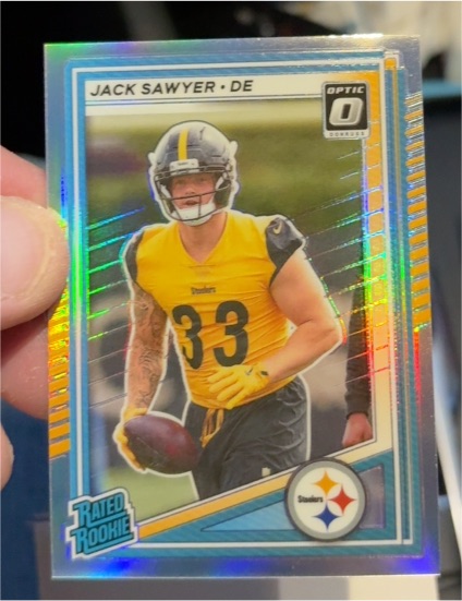 2025 Donruss Optic #390 Jack Sawyer — front
