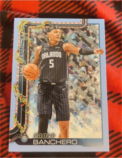 2025-26 Topps Holiday #H68 Paolo Banchero — front