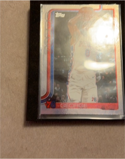 2025-26 Topps #23 Paul George — front