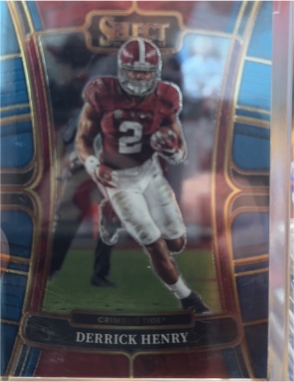 2023 Panini Select Draft Picks #43 Derrick Henry Alabama Crimson Tide — front