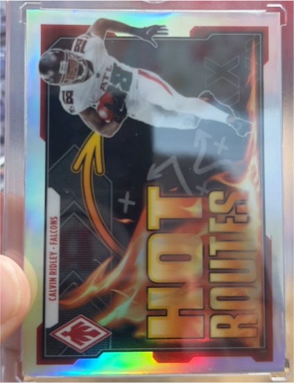2021 Panini Phoenix Hot Routes #13 Calvin Ridley — front