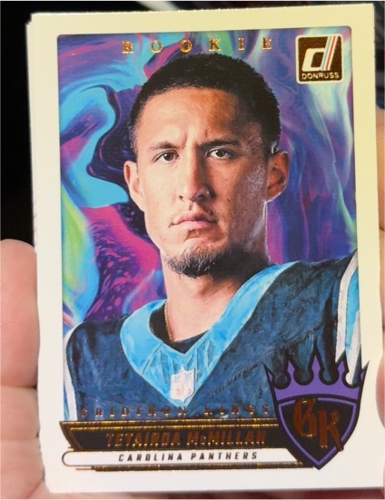 2025 Donruss #RGK-TMN Tetairoa McMillan Rookie Gridiron Kings — front