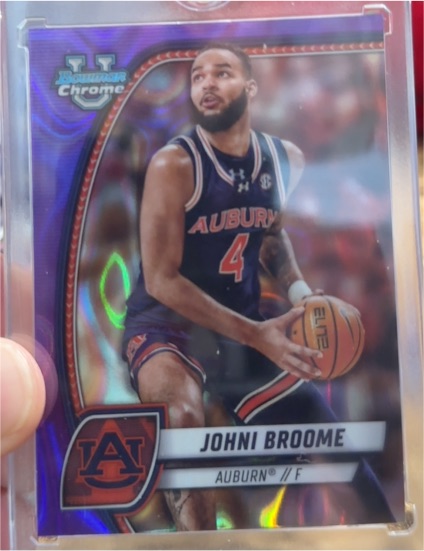 2024-25 Bowman Chrome University #98 Johni Broome — front