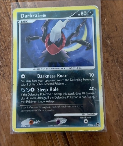 2008 Pokémon Great Encounters #4 Darkrai — front