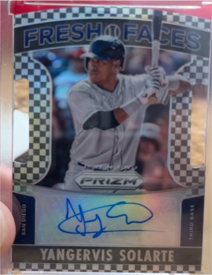 2015 Panini Prizm Fresh Faces #U Yangervis Solarte — front
