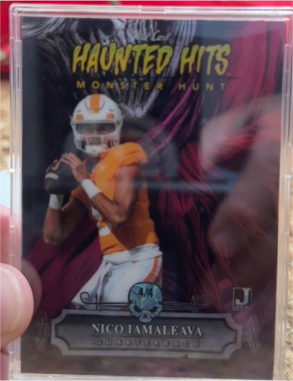 2024 Wild Card Haunted Hits Monster Hunt #4/4 Nico Iamaleava — front