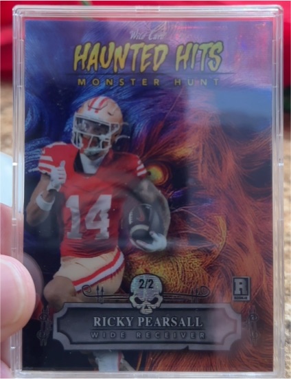 2024 Wild Card Haunted Hits Monster Hunt #2/2 Ricky Pearsall — front