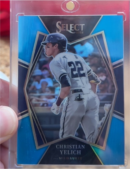 2022 Panini Select Baseball #159 Christian Yelich — front
