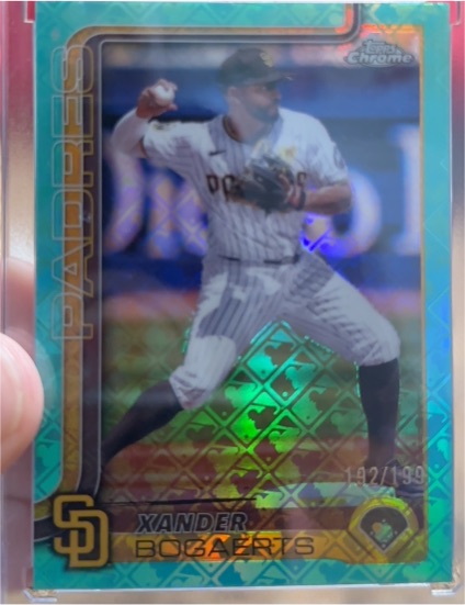 2025 Topps Chrome #229 Xander Bogaerts — front