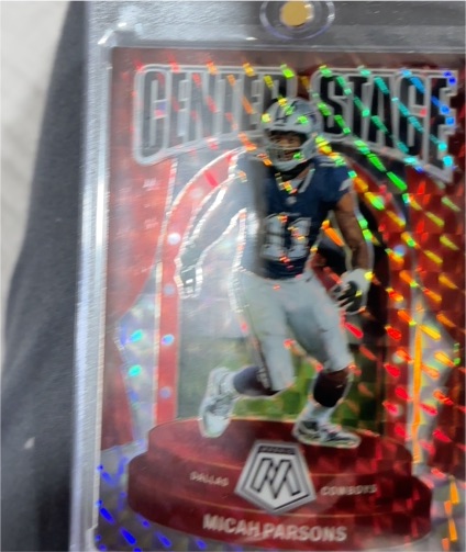 2024 Panini Mosaic Center Stage #CS-MP Micah Parsons — front