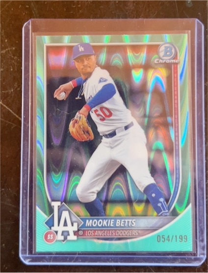2025 Bowman Chrome #26 Mookie Betts — front