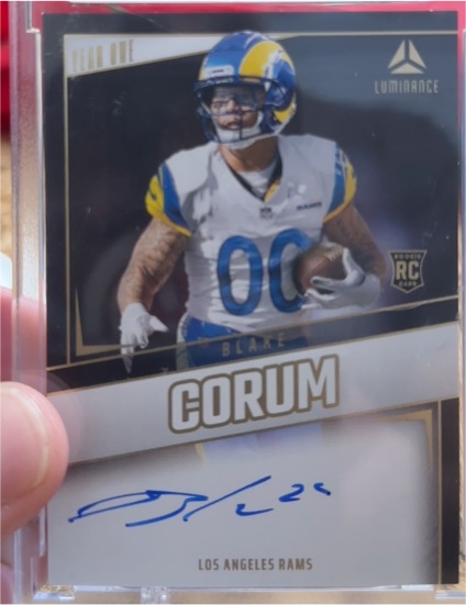 2024 Panini Luminance #YOS-BCM Blake Corum — front