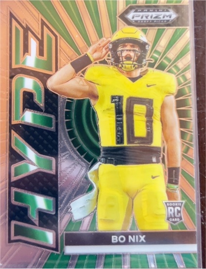 2024 Panini Prizm Draft Picks #HP-BN Bo Nix — front