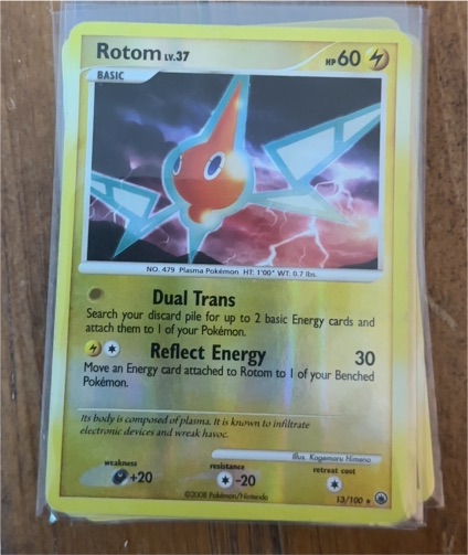 2008 Diamond & Pearl Majestic Dawn #13 Rotom — front