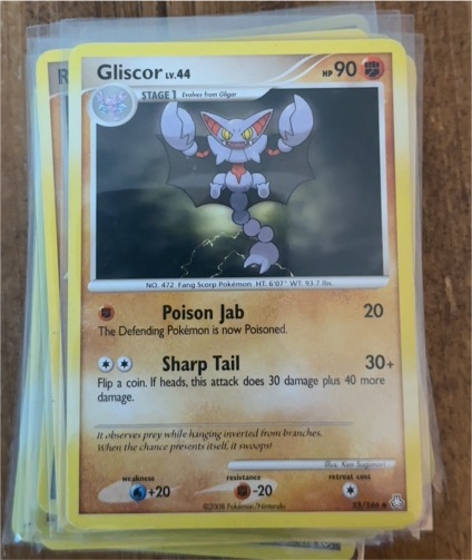 2008 Pokémon Legends Awakened #55 Gliscor — front