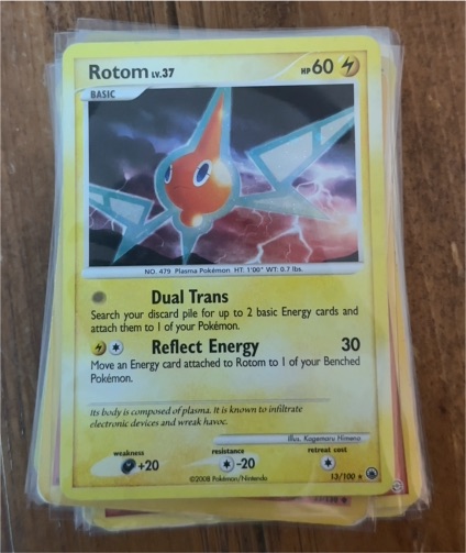 2008 Pokémon Majestic Dawn #13 Rotom — front