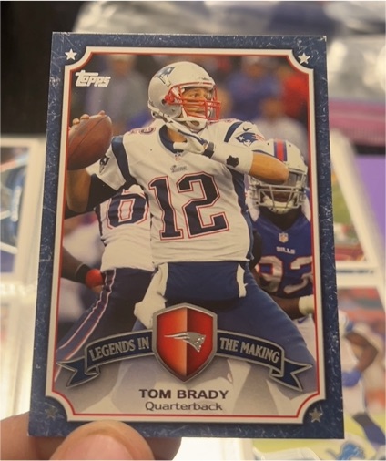 2013 Topps Legends In The Making #LM-TB Tom Brady — front