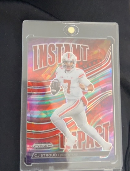 2023 Panini Prizm Draft Picks Instant Impact C.J. Stroud — front