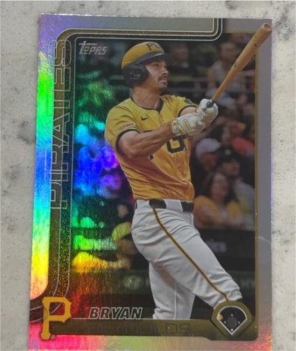 2025 Topps Chrome #9 Bryan Reynolds — front