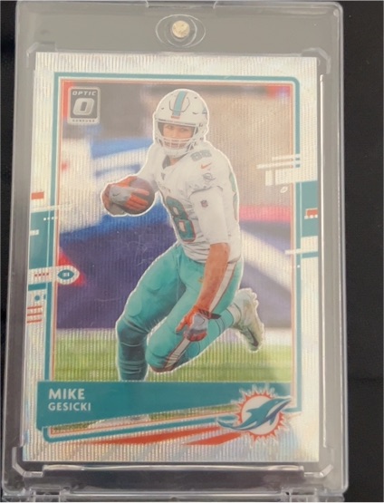 2020 Donruss Optic #61 Mike Gesicki — front