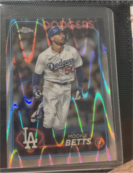 2024 Topps Chrome #296 Mookie Betts — front