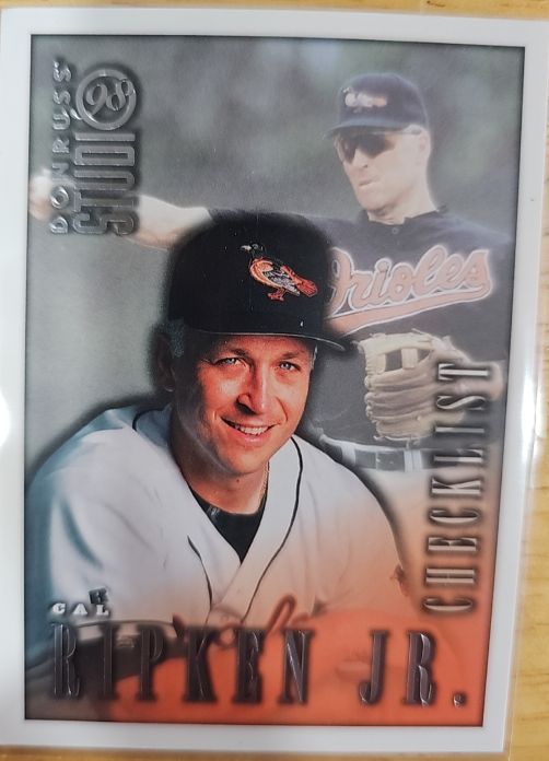 1998 Donruss Studio #218 Cal Ripken Jr. — front