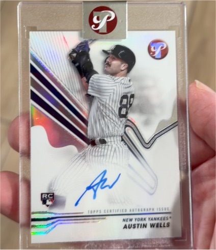 2024 Topps Pristine #PA-AWE Austin Wells — front