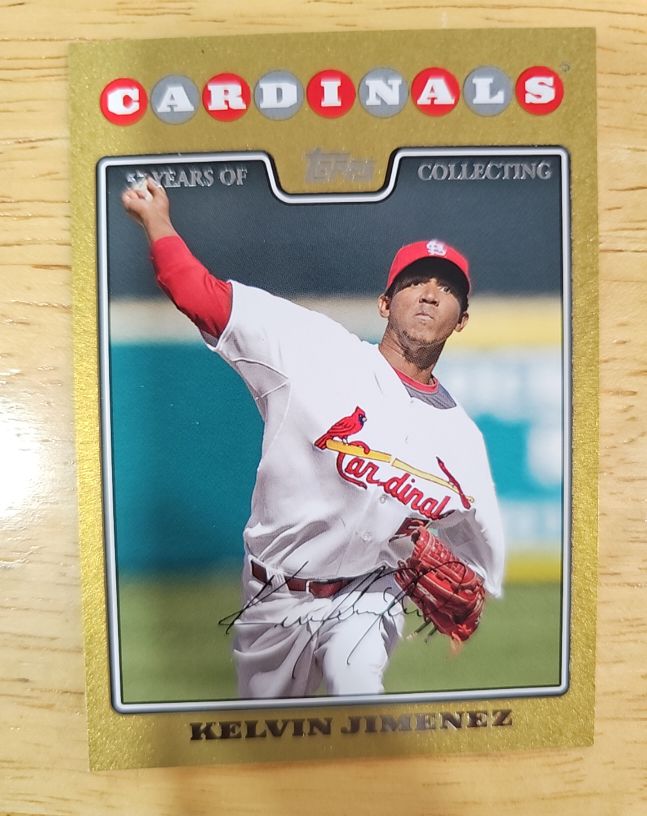 2008 Topps Updates & Highlights #UH246 Kelvin Jimenez — front