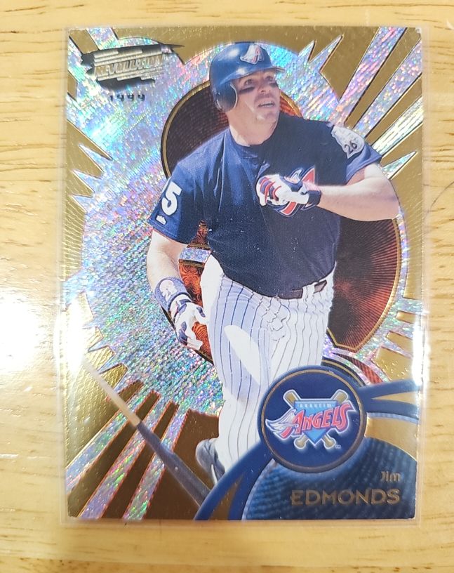1999 Pacific Revolution #1 Jim Edmonds — front