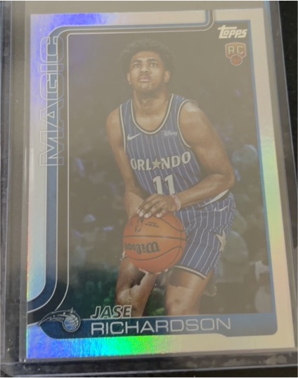 2025-26 Topps #225 Jase Richardson — front