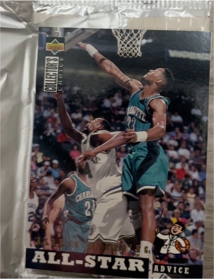 1994-95 Upper Deck Collector's Choice #194 Alonzo Mourning — front