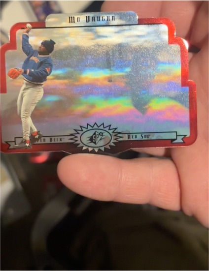 1996 Upper Deck SPX #10 Mo Vaughn — front