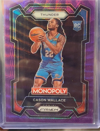 2023-24 Panini Prizm Monopoly #63 Cason Wallace — front
