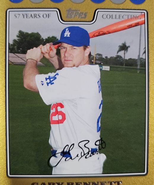 2007 Topps #380 Gary Bennett — front