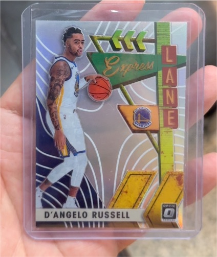 2019-20 Donruss Optic #21 D'Angelo Russell Express Lane — front