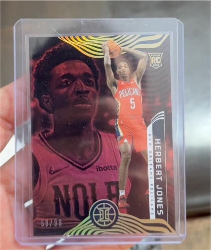 2021-22 Panini Illusions #183 Herbert Jones — front