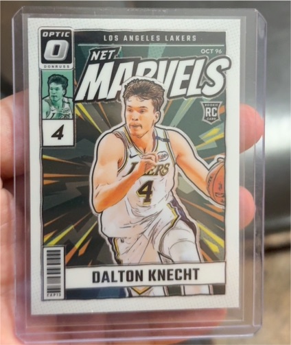 2024-25 Panini Donruss Optic #16 Dalton Knecht Net Marvels — front