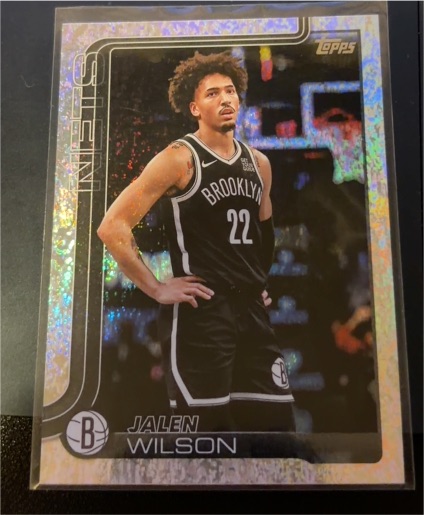 2025-26 Topps #12 Jalen Wilson — front