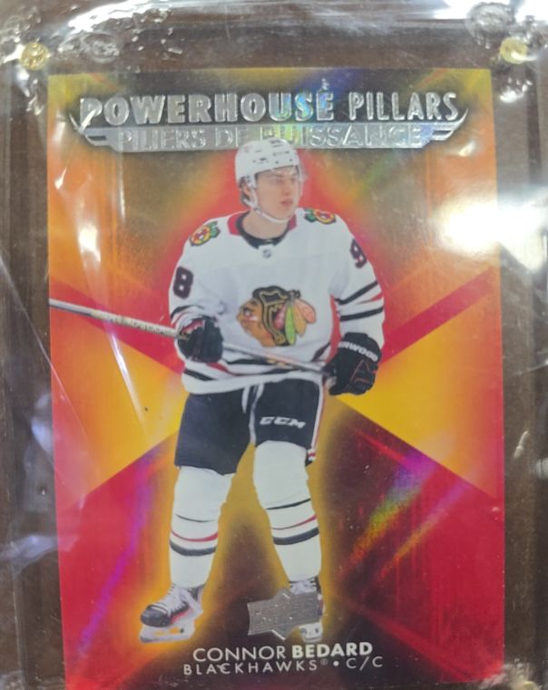 2025-26 Upper Deck Tim Hortons Powerhouse Pillars #CP6 Connor Bedard — front