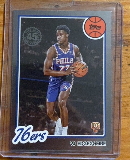 2025-26 Topps 45th Anniversary #80BK-96 VJ Edgecombe — front