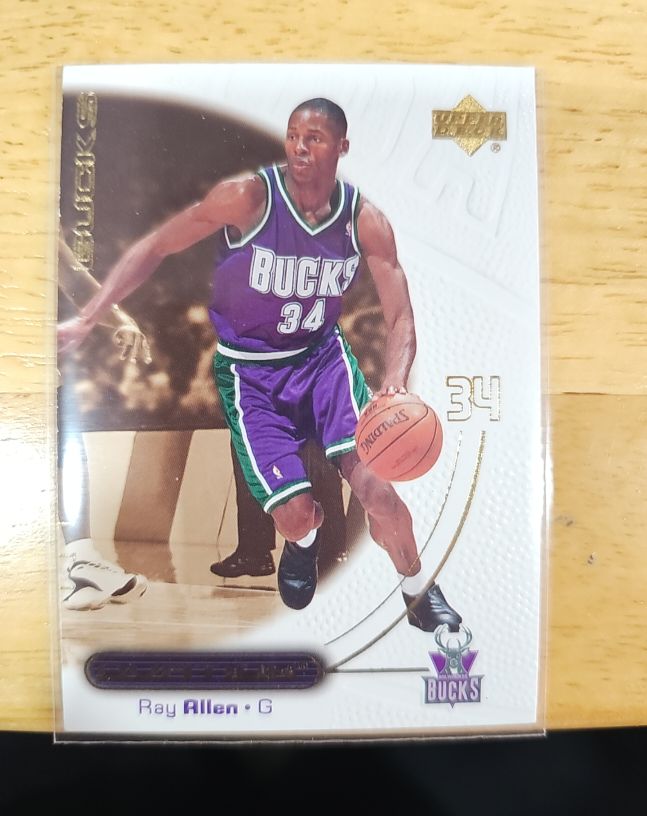 2000-01 Upper Deck Ovation #29 Ray Allen — front
