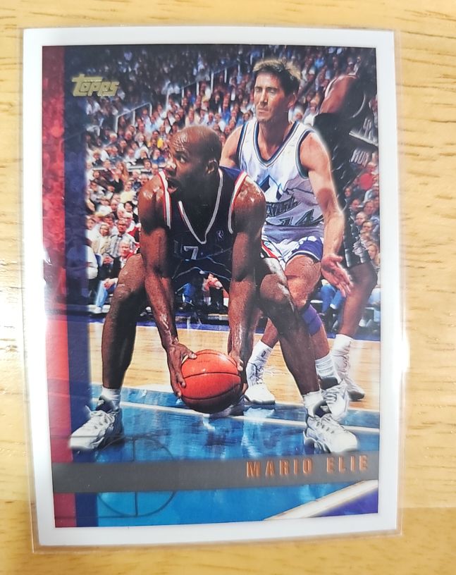 1997-98 Topps #184 Mario Elie — front