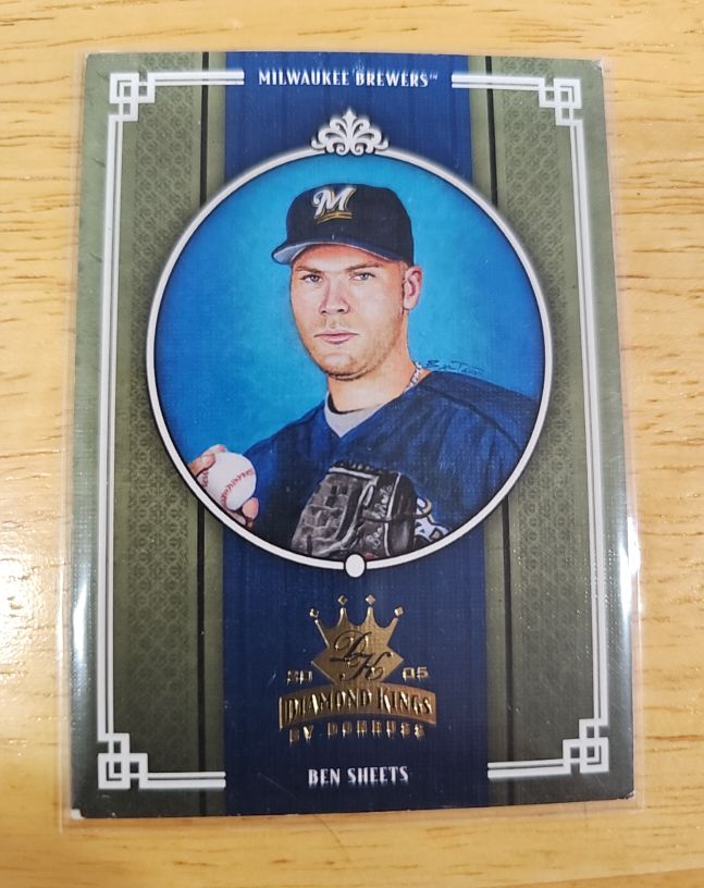 2005 Donruss Diamond Kings # Ben Sheets — front