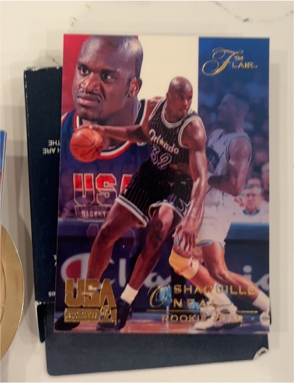 1994 Flair USA #77 Shaquille O'Neal — front