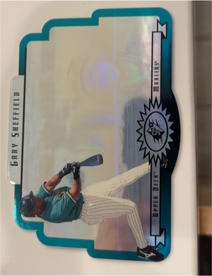 1996 Upper Deck SPx #27 Gary Sheffield — front