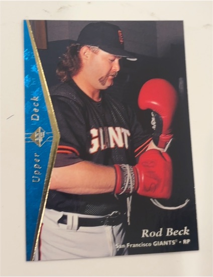 1995 Upper Deck SP #112 Rod Beck — front