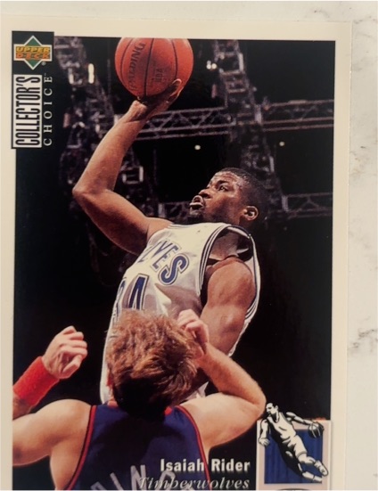 1994-95 Upper Deck Collector's Choice #134 Isaiah Rider — front