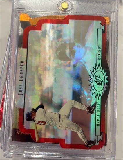 1996 SPx #8 Jose Canseco — front